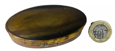 Snuff Box Antique Horn And Copper  Ra • £129.89