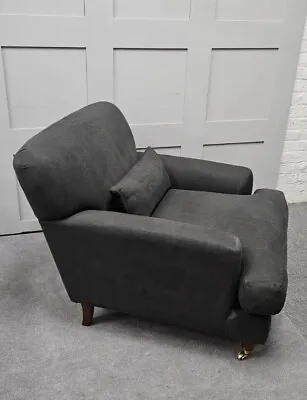 Habitat Askem Fabric Cuddle Chair - Stripey RRP £1095 • £400