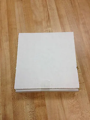  50 New 1 1/8  White Corrugated Cardboard Cd Mailers Sales Lead Box • $25