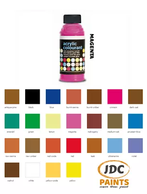 Polyvine Acrylic Colourant Paint Tint Magenta 50g • £6.99