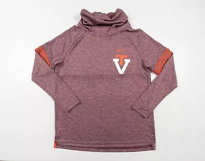 Virgina Tech University Shirt Womens Medium Funnel Neck Long Sleeve College Nike • $19.99