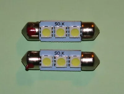 MORRIS MINOR LED Interior Light Bulbs 2 Pcs Replaces 239/254 Festoon Bulbs • $9.34