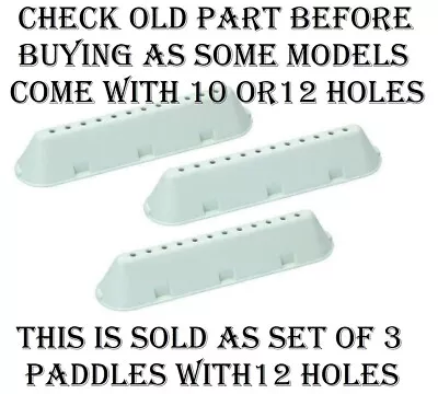 Hotpoint NSWM943CWUKN NSWM963CBSN NSWM963CBS NSWM963CW NSWR742UGK (3 Paddles) • £7.27