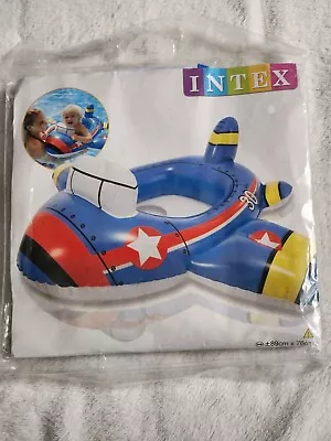 Water Float Kids Pool Toy Raft Airplane Weight Cap 33 Lbs Repair Patch Included • $16.98