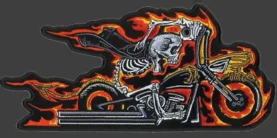 HECK RIDER BIKER PATCH 5 INCH Mc Biker PATCH • $8.95