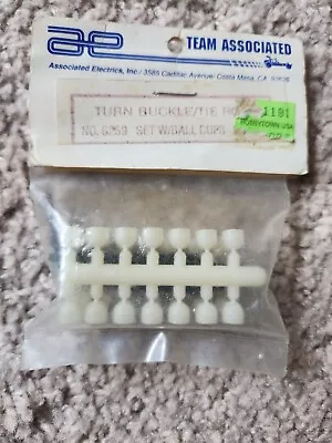 Vintage Team Associated RC10 Ball Cups Early 1/2 Hex  Kit With Turnbuckles • $59.95