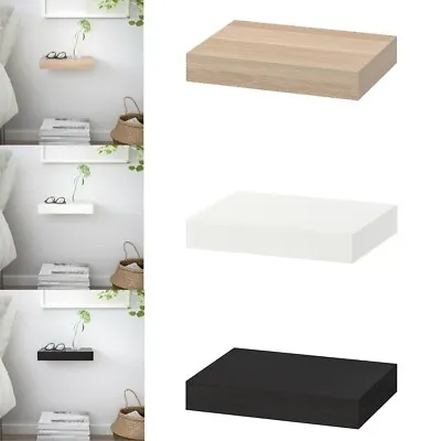 IKEA LACK Wall Shelf Bookcases Shelving & Storage Organizer Various Sizes DIY • £19.99