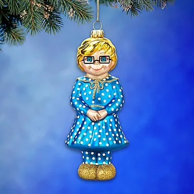 MRS. BEASLEY Doll Glass Heirloom ORNAMENT Ashton Drake Christmas Ornament NEW • $39.99