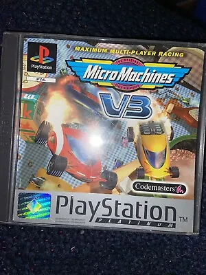 PS1 Micro Machines V3 • £9