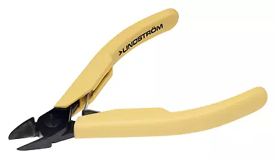 Lindstrom 8142 Diagonal Ultra-Flush Cutter 0.1-1.0mm Electronic ESD Wire Pliers • £51.99