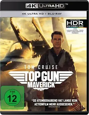 £15 • Buy Top Gun: Maverick [12] 4K Ultra HD Blu-ray NEW!
