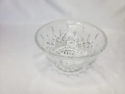 Gorham Crystal King Edward Cut Footed Bowl 9 3/4 IN Statement Serving • $45