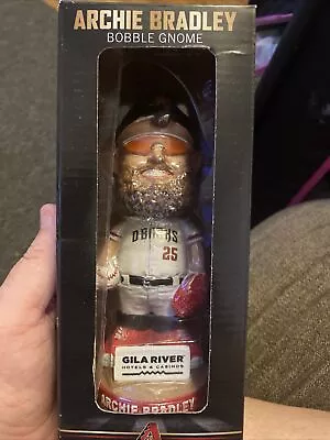 Diamondbacks 2019 Archie Bradley Gnome Bobblehead D’backs Bobble SGA NIB +beard • $5