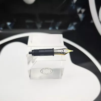 MONTBLANC Meisterstuck 18K Medium Nib 144 Classic Fountain Pen Replacement Part • $125