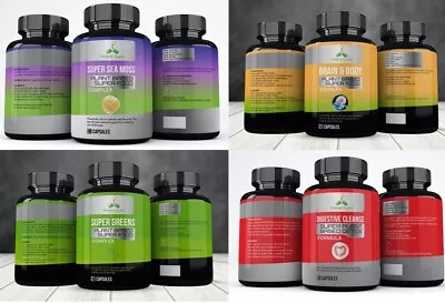 Super Detox Formulas For Optimal Health & Wellbeing Herbalist Certified Vegan  • £13.99