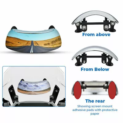 $23.30 • Buy Windscreen Rearview Mirror For Suzuki SV1000 SV650 DL650 DL1000 V-Strom GSXR1000