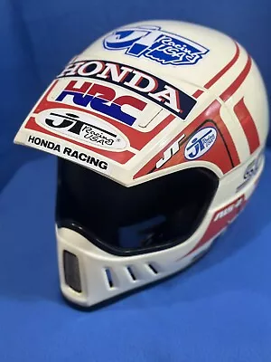 Jt Racing Helmet Ls2 Vintage Motocross Fox Racing Honda Hrc Fmf Dg Supercross Mx • $1100