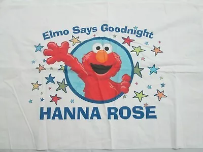 Elmo Pillowcase Bed  20  X 26 Hannah Rose Sesame Street • $5.99