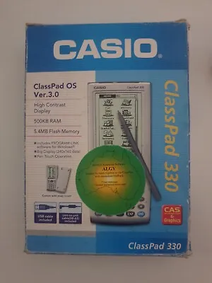 Casio ClassPad 330 Calculator In Retail Box Mathematics Educational Class Pad • $29.99