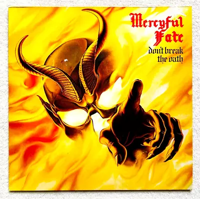 MERCYFUL FATE Don't Break The Oath '84 LP ORIG US GREEN !! Label KING DIAMOND  • $189.99