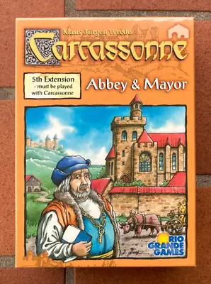Carcassonne Abbey & Mayor 5th Extension Set New & Sealed • $85