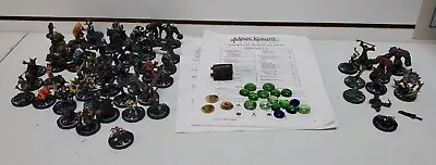 2000's Wizkids Mage Knight Lot: 50+ Miniature Figures & Extras - *READ* • $64.99