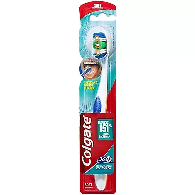 1 Pack Colgate Toothbrush Floss Tip Bristles Soft Compact Head - Assorted • $14.97