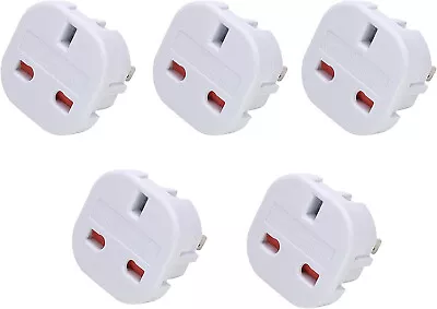 £8.76 • Buy 5 X UK To Thailand Trinidad Power Adaptor Plug Converter Travel Adapter*****