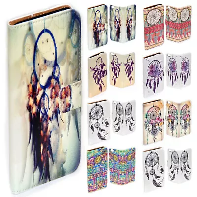 $13.98 • Buy For Sony Xperia Series Dream Catcher Theme Print Wallet Mobile Phone Case Cover