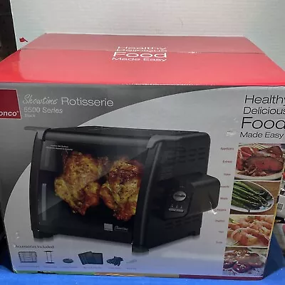 Ronco ST5500BLGEN 5500 Series Rotisserie Oven Black NEW Sealed • $149.99