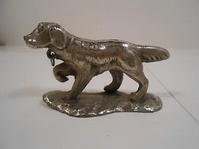 Cast Metal Pointer Hunting Dog Made In Japan • $20