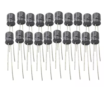 100uF 6.3v Electrolytic Capacitor Samsung SSM 85° - Pack Of 20 • £2.95