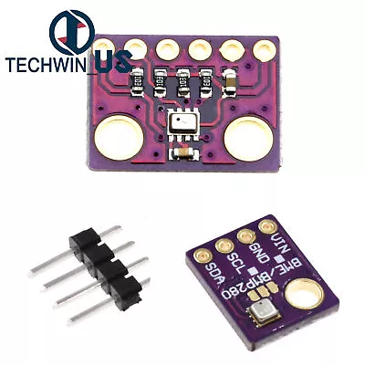 BME280 BMP280 I2C/SPI Temperature Humidity Barometric Breakout Pressure Sensor • $2.35