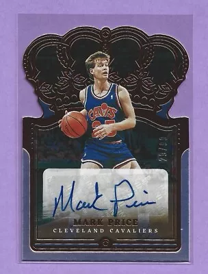 2021-22 Panini Crown Royale Die Cut Copper Mark Price Auto Cleveland Cavs 29/99 • $0.99