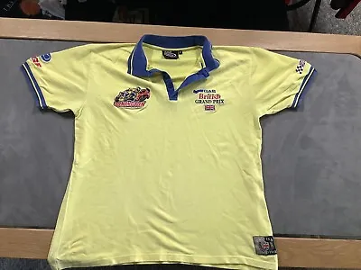 £8 • Buy Gas British Motorcycle Grand Prix Donnington 2006 Polo Shirt Official Tee M