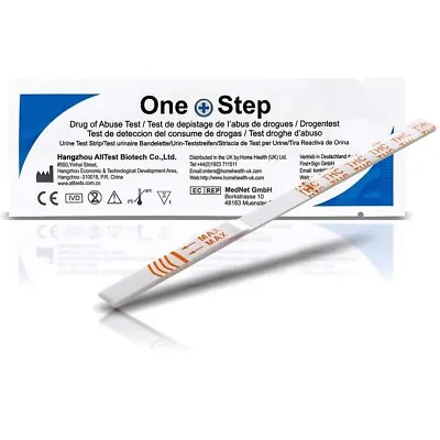 £35.25 • Buy Drug Testing Kit Home Urine Strip Tests For Cannabis Cocaine Opiate Speed + More