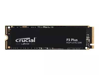 £43.99 • Buy Crucial P3 Plus 1TB PCIe Gen4 NVMe Internal SSD (CT1000P3PSSD8)
