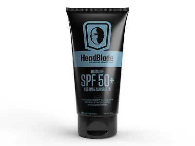 $14.99 • Buy HeadBlade HeadLube SPF 50 Men's Moisturizing Lotion And Protection 5oz