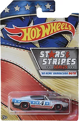$3.99 • Buy 2020 Hot Wheels Stars And Stripes Series '68 Hemi Barracuda