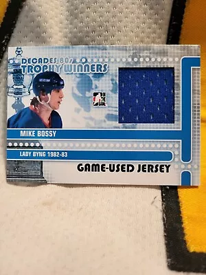 Mike Bossy GU Jersey TWJ-08. New York Islanders. 2011 In The Game. • $3.61