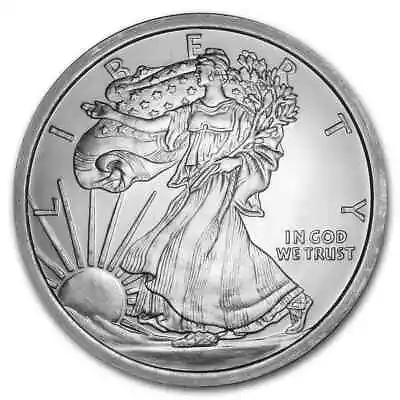 5 Oz Silver Round - Walking Liberty • $168