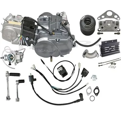 Lifan 140cc Engine Motor Kit For ATC70 XR50 ATV Pit Bike SSR 125cc 150cc CRF70 • $548.99