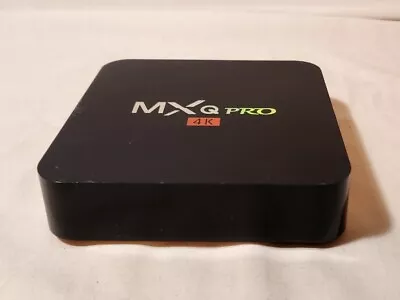 MXQ Pro Smart TV Box 4K HD Media Player Home Theater- Box Only Untested  • $11