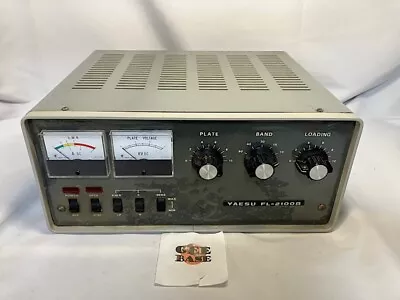 YAESU FL-2100B Vacuum Tube Linear Amplifier Amateur Ham Radio Good Working • $858