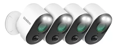 Uniden Guardian Appcam Solo Pro 2k Quad Pack 100% Wireless  Spotlight Camera • $899.90