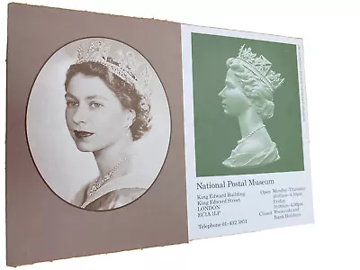 2x HRH Queen Elizabeth 60th Birthday Wilding Photo 1967 Post Museum Vintage .-. • £5.89