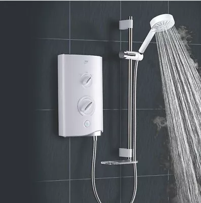 Mira Sport 9.0kw Electric Shower White & Chrome  • £180