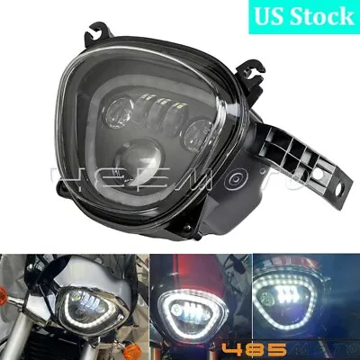 LED Projector Headlight Hi/Lo DRL For '06-'19 Suzuki Boulevard M109R VZR1800 M90 • $379.99