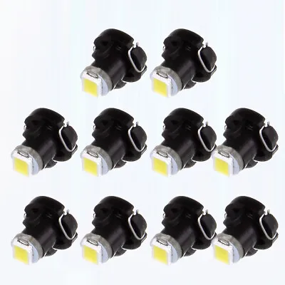 10X White T3 Neo Wedge LED Dashboard Panel A/C Climate Control HVAC Light Bulbs • $8.79