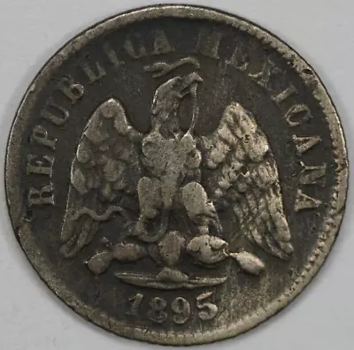 1895 Go R Mexico 10 Centavos • $12.50